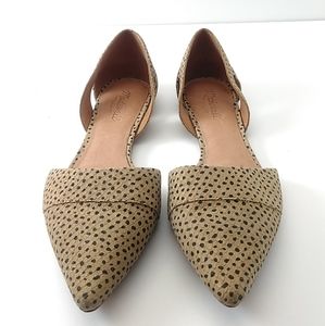 Madewell D'Orsay Flats in Spot Dot (10) Used